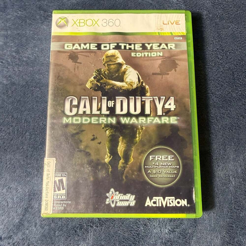 Call of Duty 4: Modern Warfare Game of the Year Edition (Xbox 360)